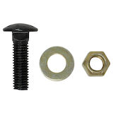 Cutting Edge Bolt Kit, 1/2" Bolt, Nut, Washer (QTY 10 ea)