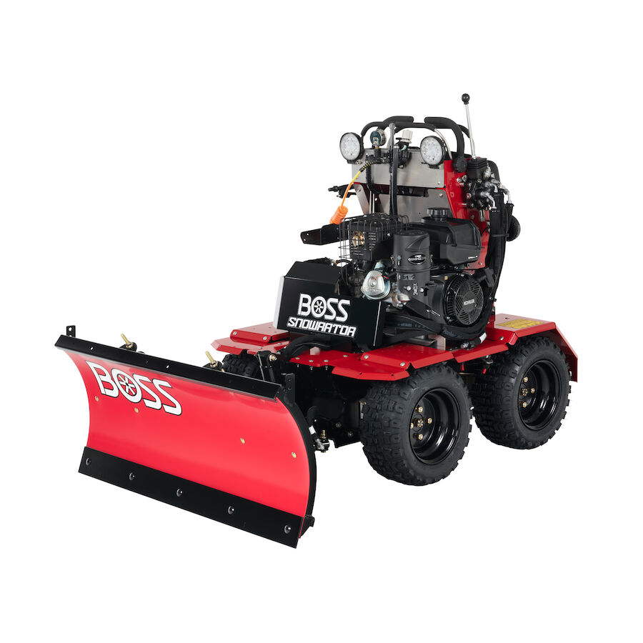 Snowrator With 4' Straight Blade & 20 Gallon Brine Tank - 429 Kohler Motor