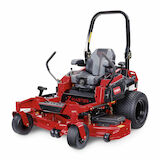 4000 Series Z Master Mower with levers open - 34 degree left view