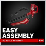 Easy assembly no tools required