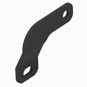 1999-2007 Ford F250/F350/F450/F550 Passenger Side Bumper Brace