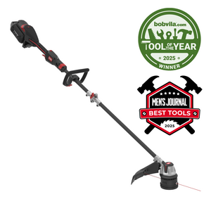 60V MAX* 15 in. (38.1 cm) / 17 in. (43.2 cm) Telescoping Carbon Fiber Shaft String Trimmer with 2.5Ah Battery - Award Badges- Men's Journal Best Tools 2025 and Bob Vila Tool of the Year 2025