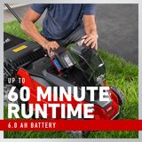 60V MAX* 21 in. (53 cm) Stripe® Self-Propelled Mower - 6.0Ah Battery/Charger Included