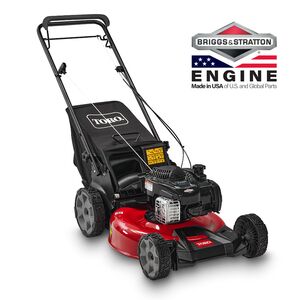 21 in. (53 cm) Recycler® Self-Propel Gas Lawn Mower with Briggs & Stratton Engine, made in the USA of U.S and Global Parts