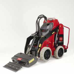 eDingo 500 with 30" floor scraper attachment