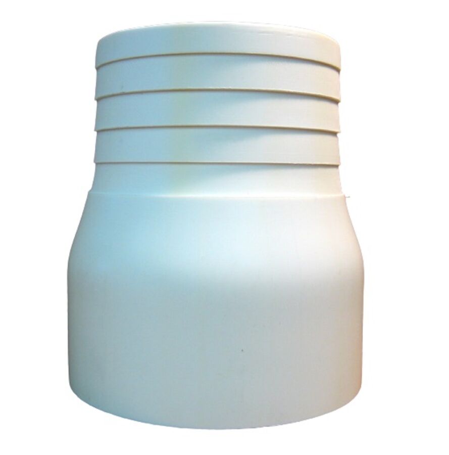 White insert slip adapter