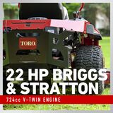 Briggs & Stratton 22 hp 724cc V-Twin Engine